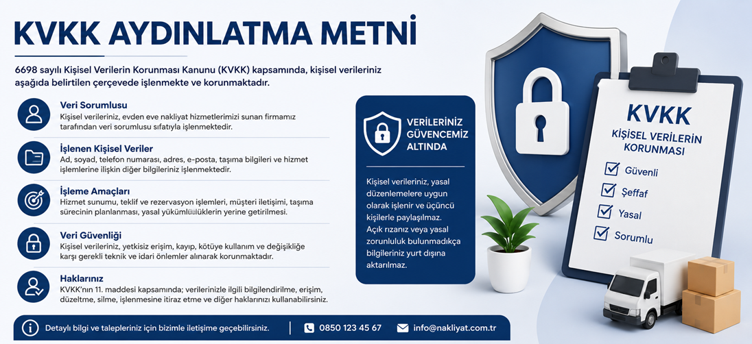  KVKK Aydınlatma Metni 