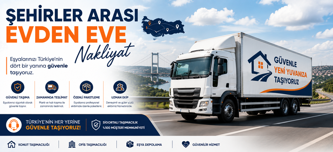  Şehirler Arası Evden Eve Nakliyat 